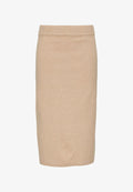 s.Oliver Pencil skirt - hellbraun