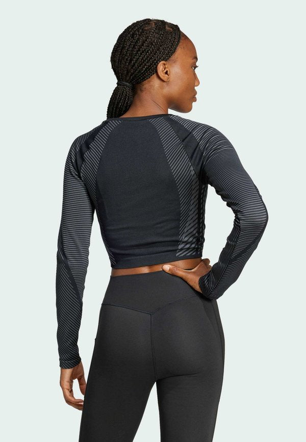 adidas Performance SEAMLESS KNITTED LONG SLEEVE LONG-SLEEVE