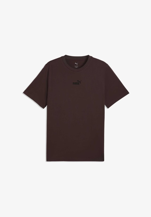 Puma ESSENTIALS SMALL NO. 1 LOGO T-SHIRT - Basic T-shirt - chocolate brown