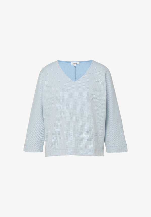 s.Oliver Long sleeved top - hellblau