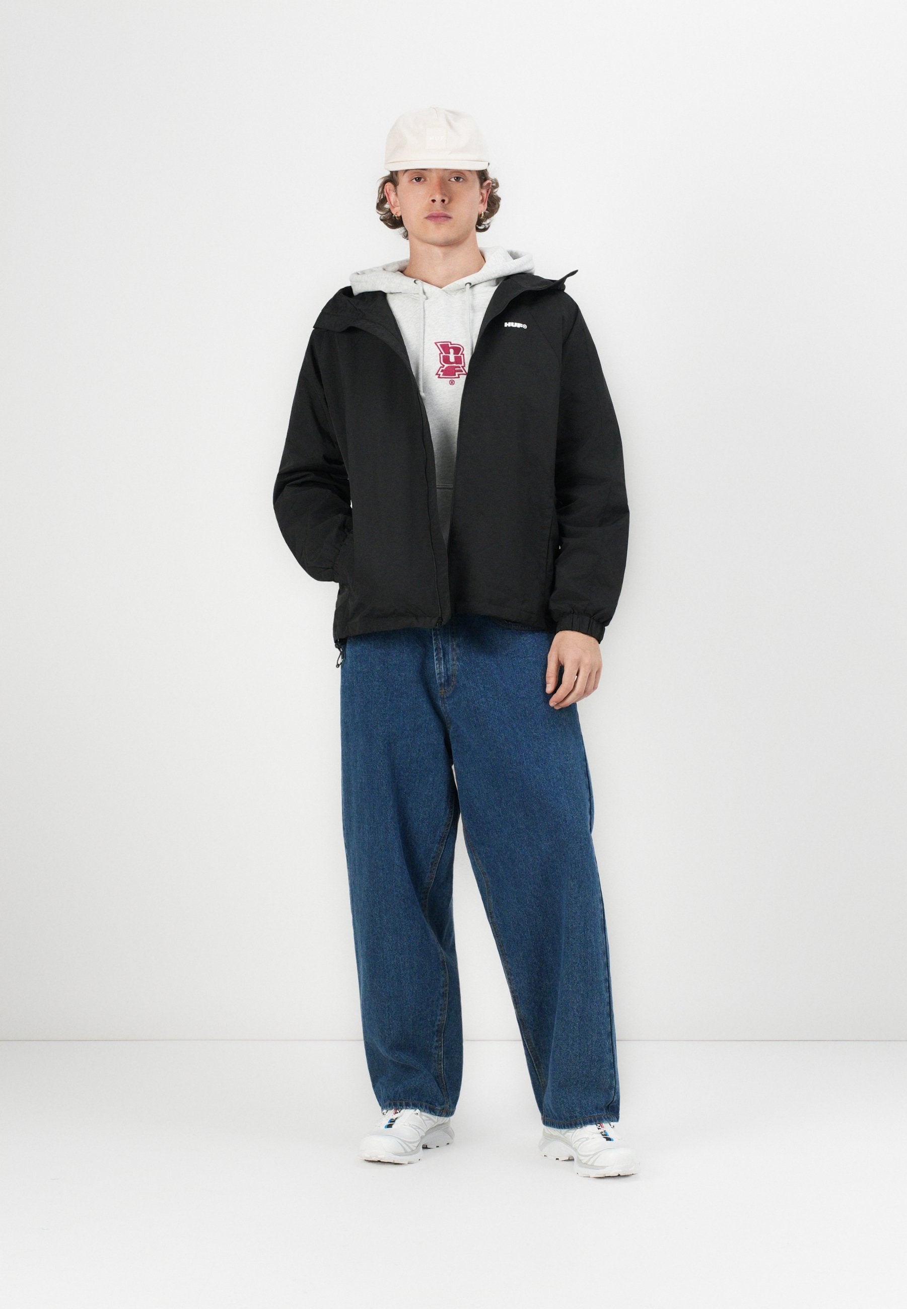 HUF ALL CAPS JACKET UNISEX