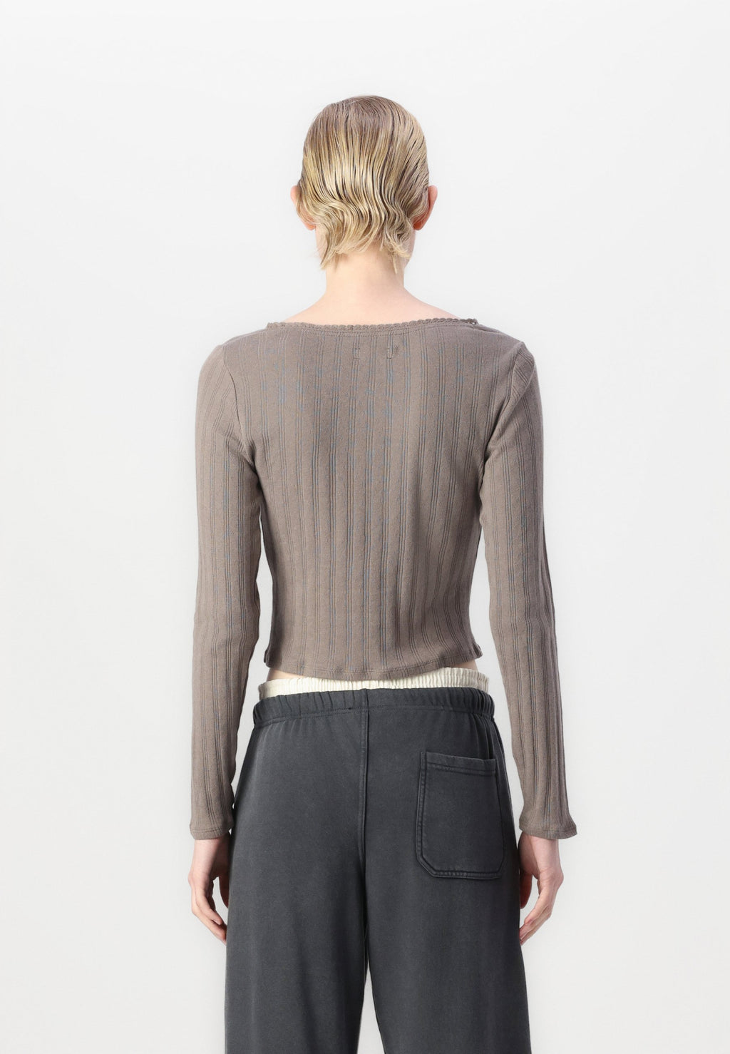 GAP POINTELLE SCOOP CARDI