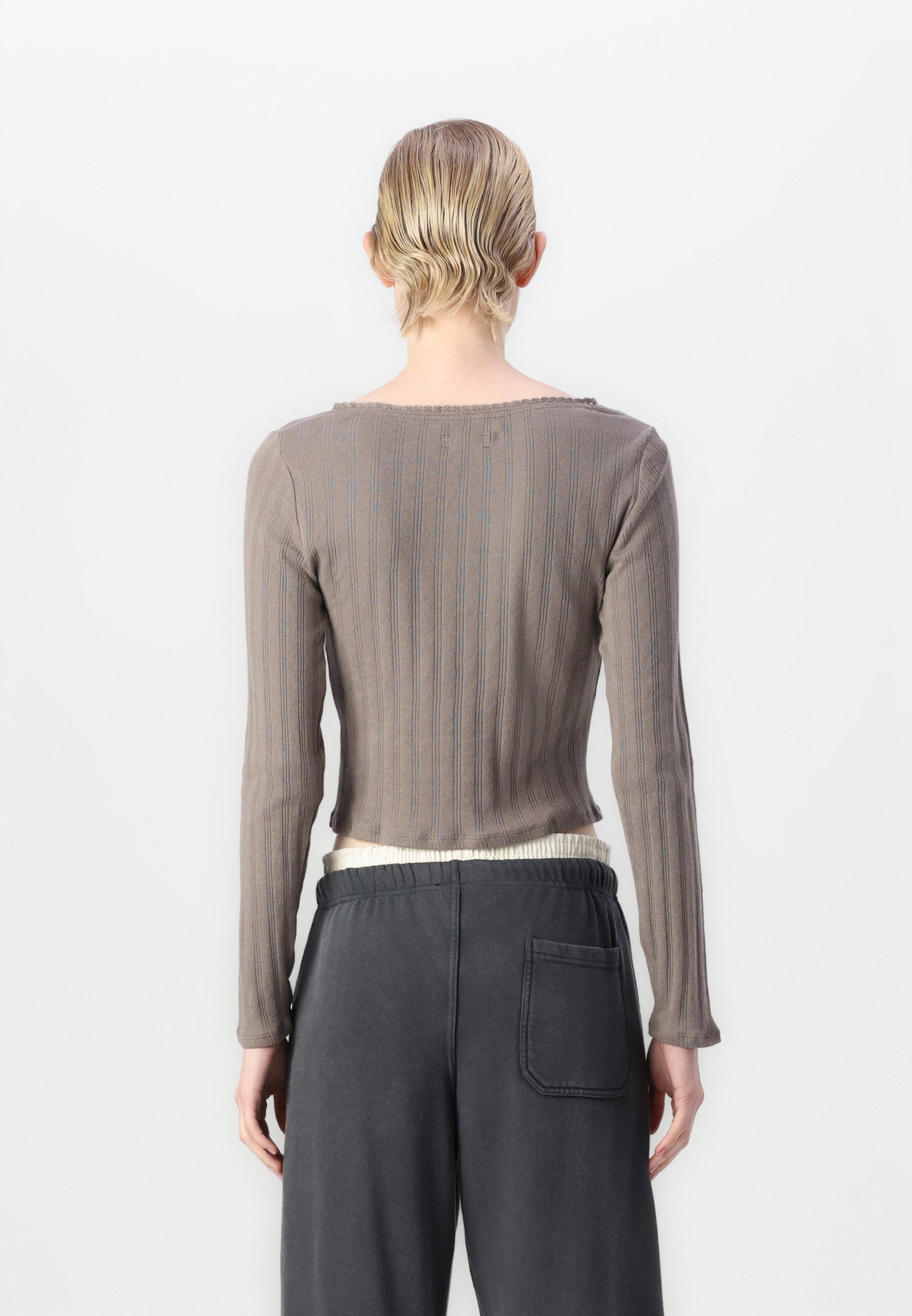 GAP POINTELLE SCOOP CARDI