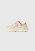Skechers DLITES HIKER - Trainers - taupe/multi-coloured