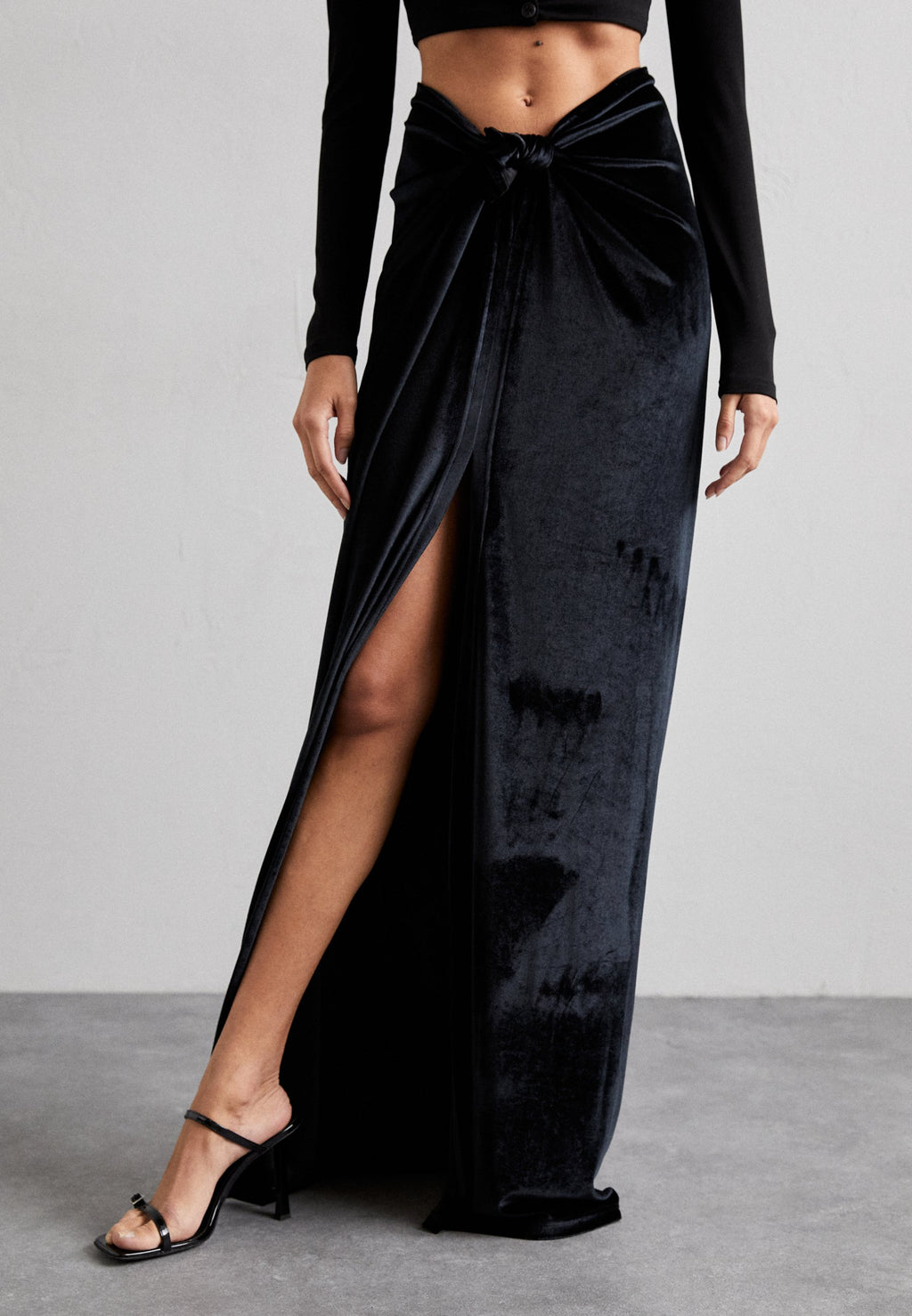 GmbH LONG SKIRT WITH A KNOT