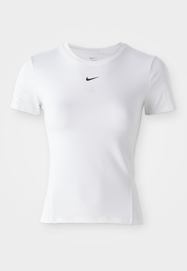 Nike Performance ONE TOP - Sports T-shirt - white/black