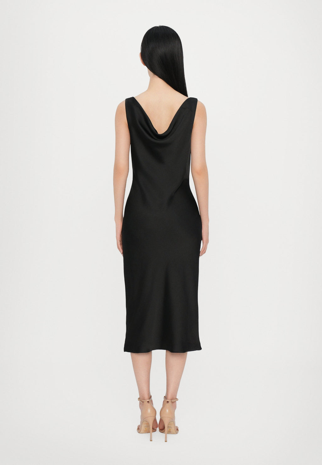 Norma Kamali MARIA DRESS BELOW KNEE