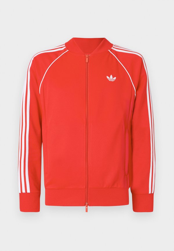 adidas Originals SST TT - Bomber Jacket - better scarlet/white