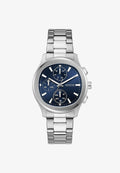 Guess PALMER - Chronograph watch - silver tone and blue