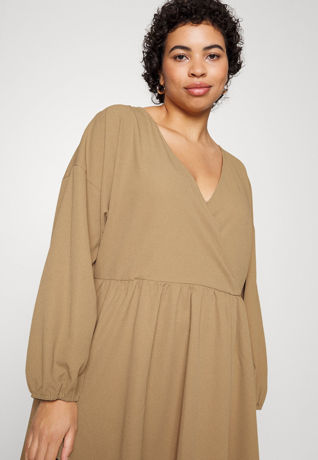 Noisy May Curve NMCATIE WRAP DRESS CURVE