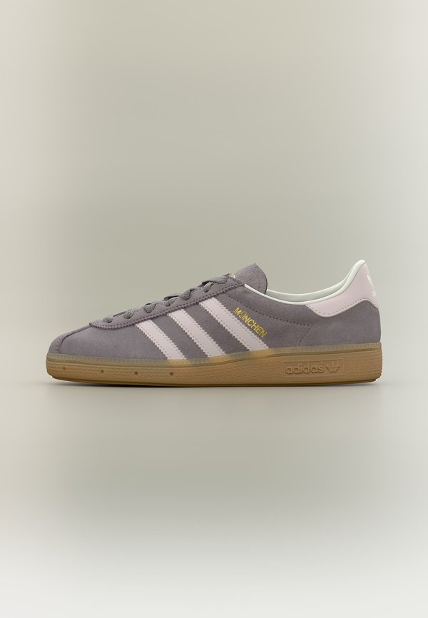 adidas Originals MUENCHEN - Trainers - taupe oxide/ice purple/orbit grey