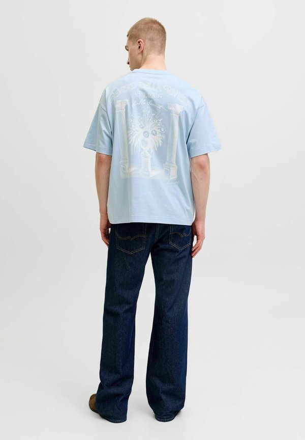 Jack & Jones T- - Print T-shirt - cashmere blue