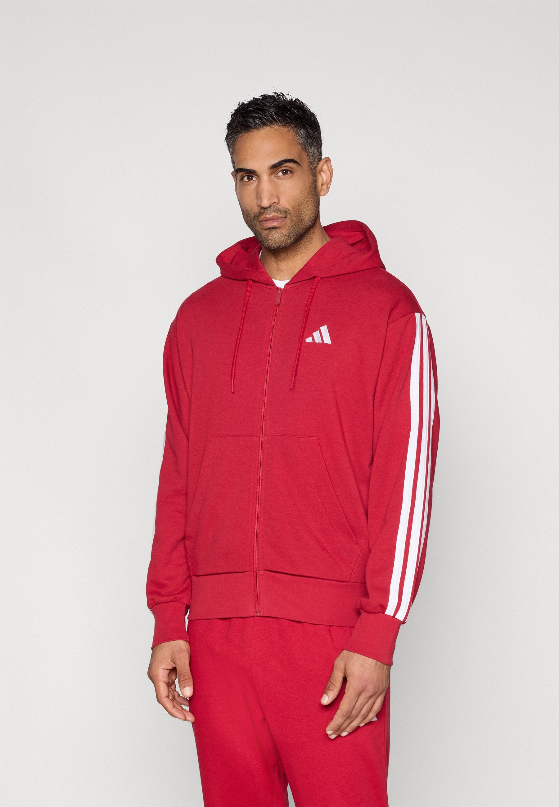adidas Sportswear ESSENTIALS THREE STRIPES FRENCH TERRY FULLZIP