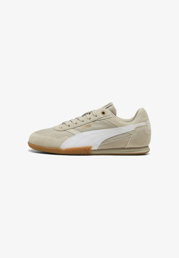 Puma Trainers - desert dust/white/gold