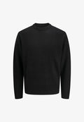 Jack & Jones JJESOHO OLLIE CREW NECK - Jumper - black