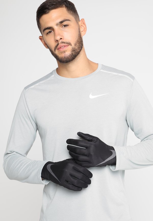 Nike Performance BASE LAYER GLOVES UNISEX - Gloves - black/dark grey