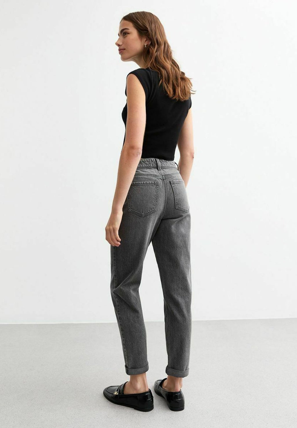 New Look CROPPED LEG MID-RISE MOM