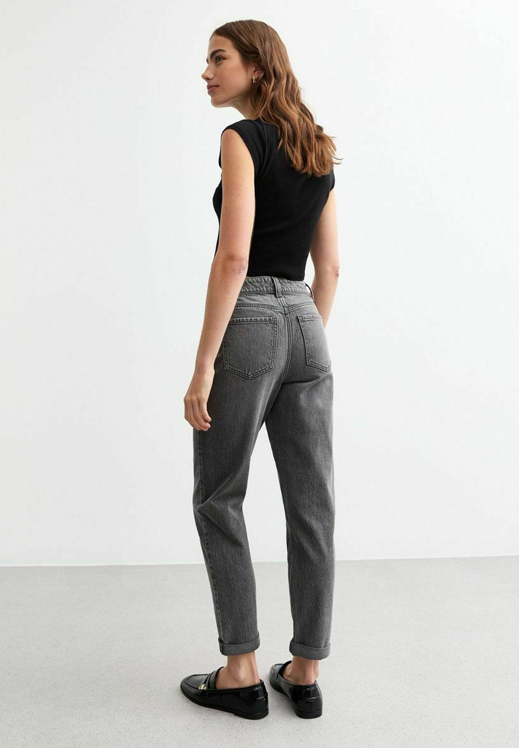 New Look CROPPED LEG MID-RISE MOM