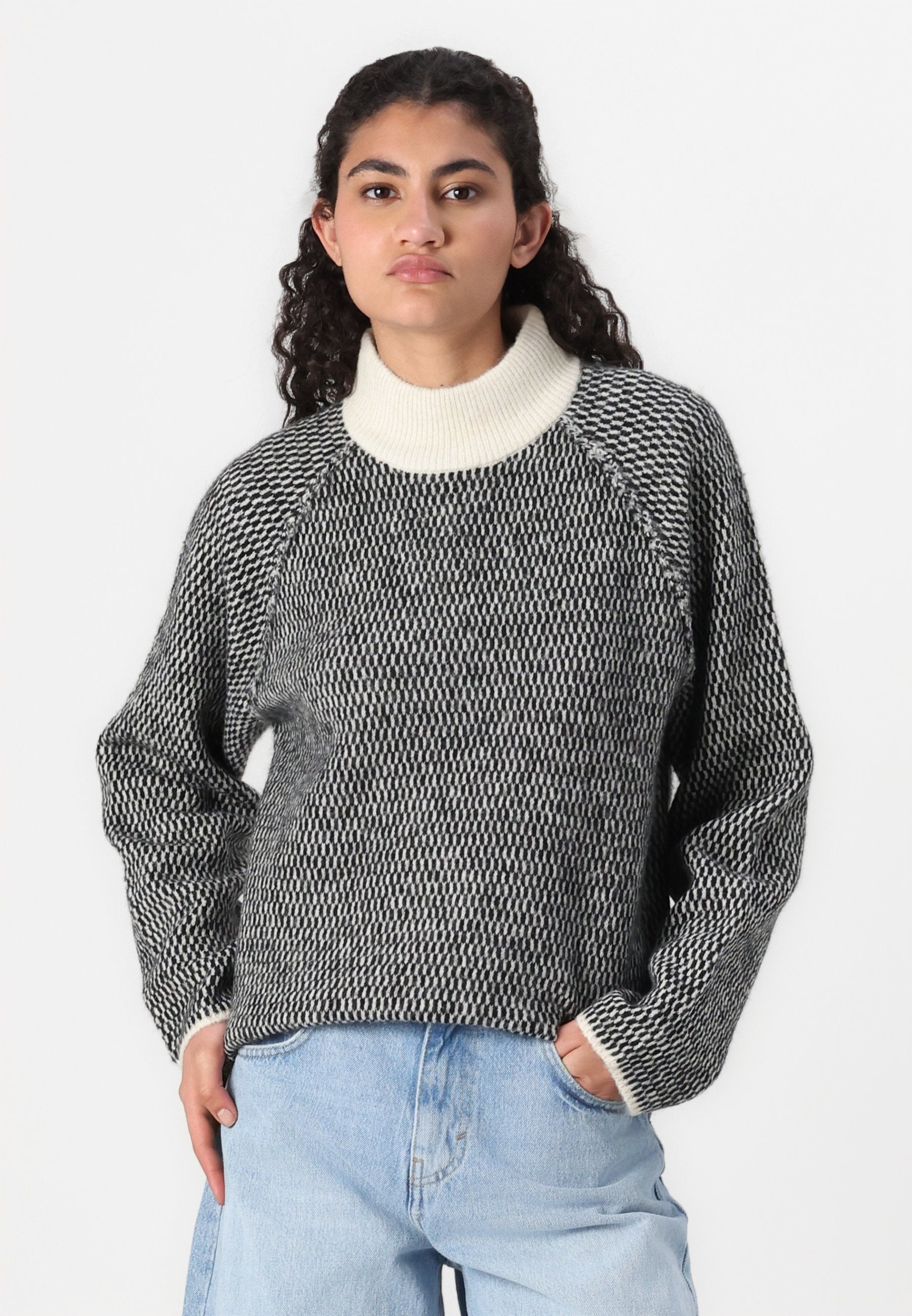 Vero Moda VMFELIZE HIGH NECK PULLOVER