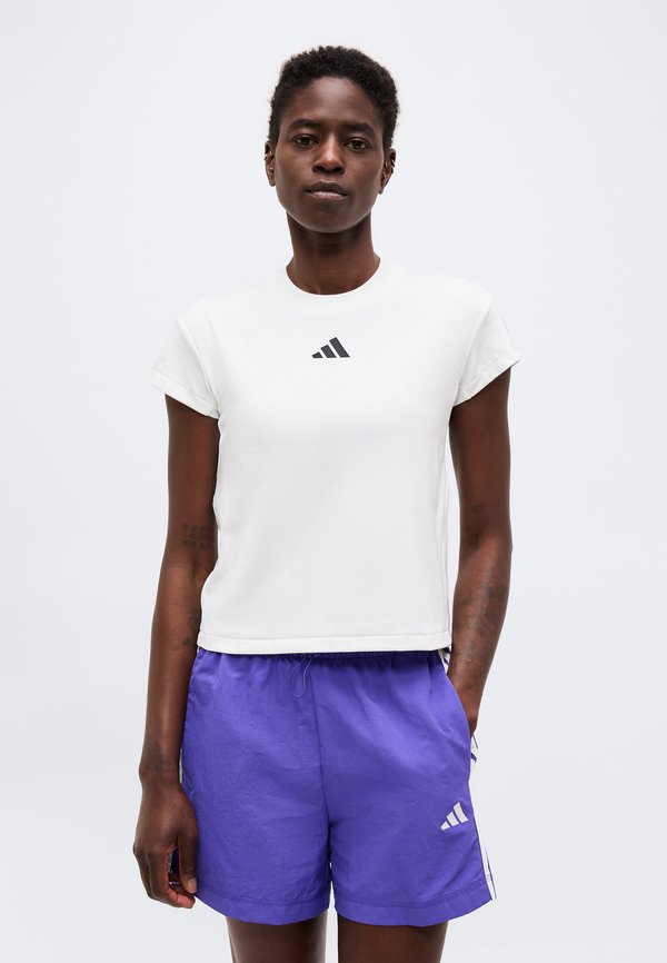 adidas Sportswear Z.N.E. BABY TEE - Basic T-shirt - white