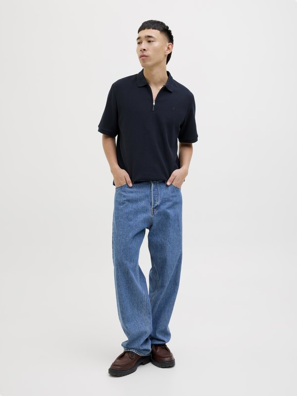 Jack & Jones Plain - Polo shirt - navy blazer