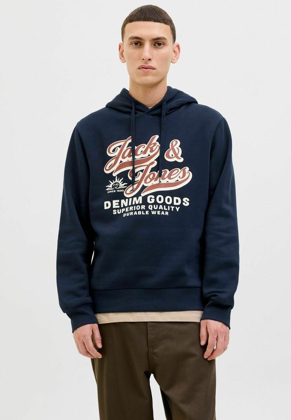 Jack & Jones JJELOGO SWEAT HOOD 2 COL 25/26 NOOS - Hoodie - sky captain