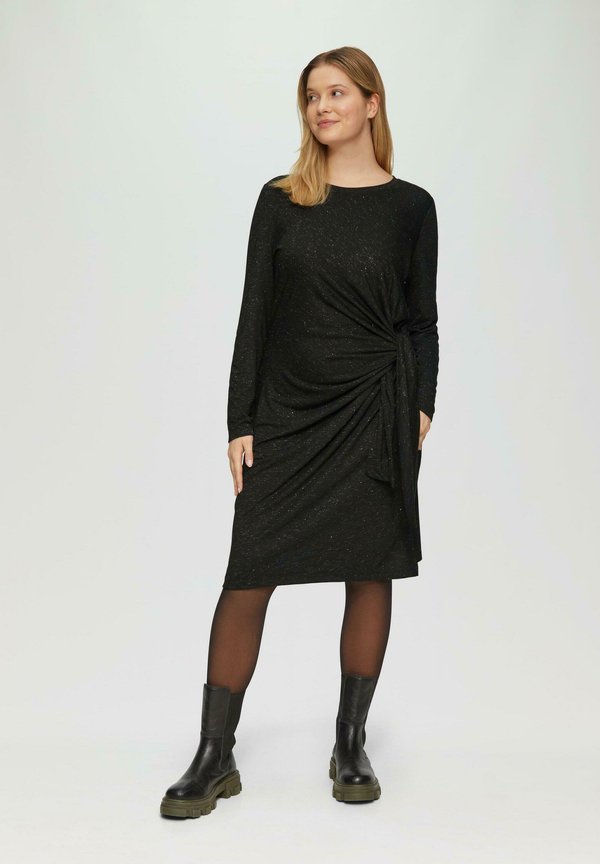 s.Oliver Jersey dress - schwarz