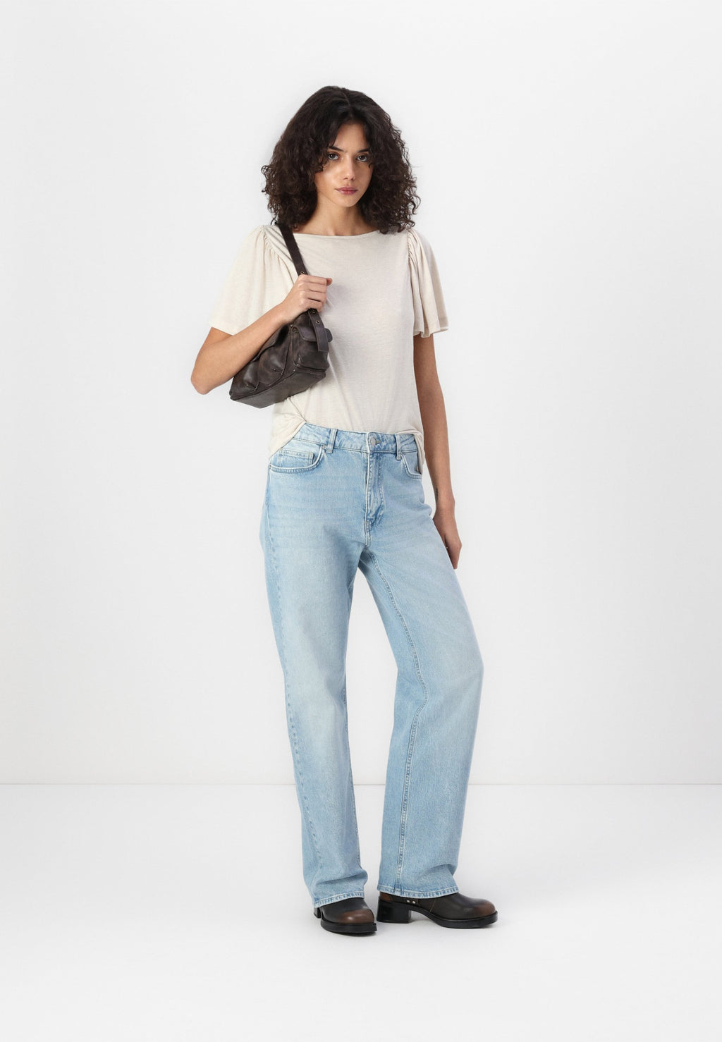 Aware Straight fit VMVALERIE Mid rise