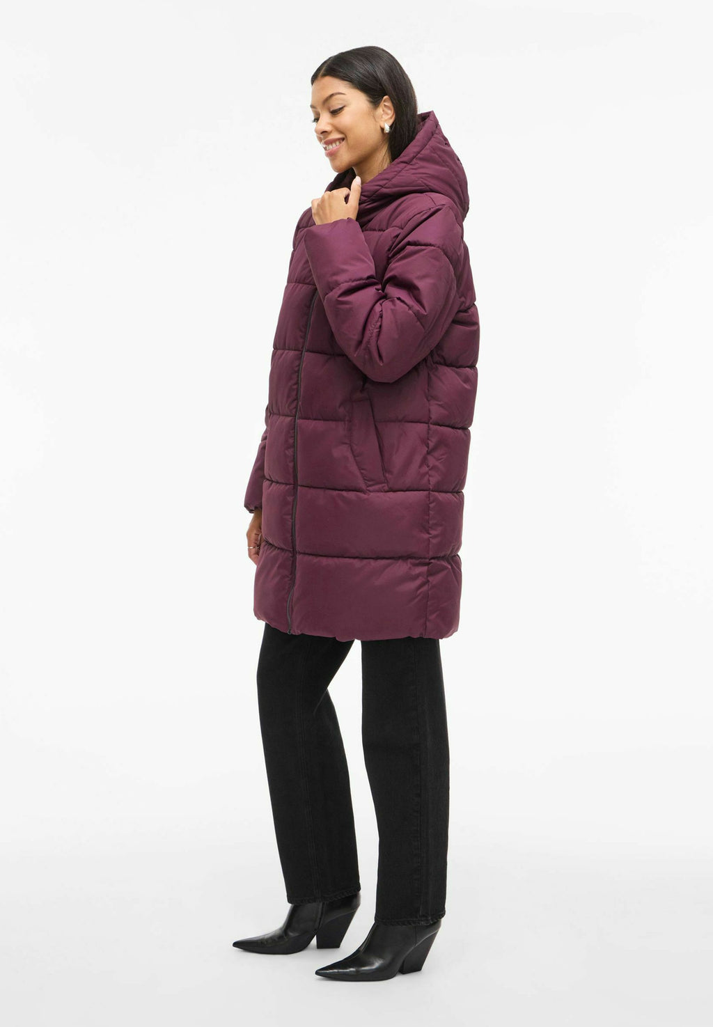 VILA Puffer VIKARLA Hooded