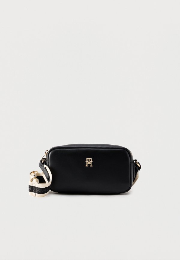 Tommy Hilfiger TH ESSENTIAL CAMERA BAG - Cross body bag - black