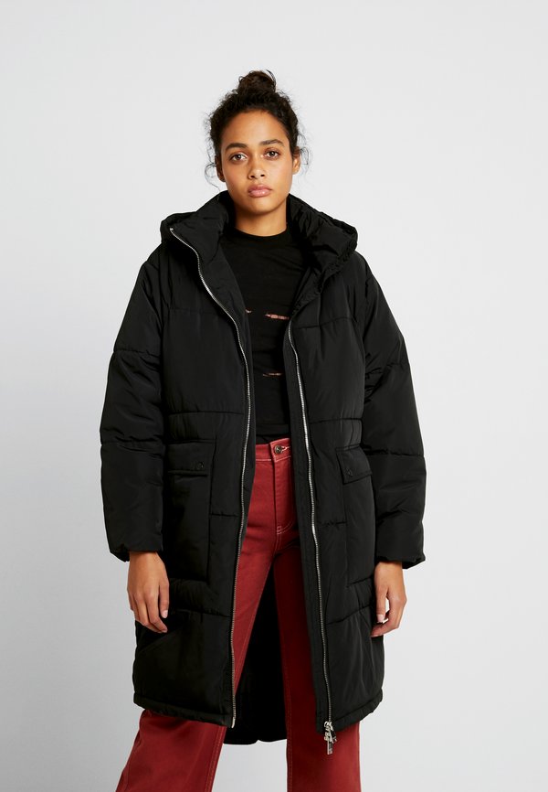 ONLY ONLGABI OVERSIZED LONG COAT - Winter coat - black