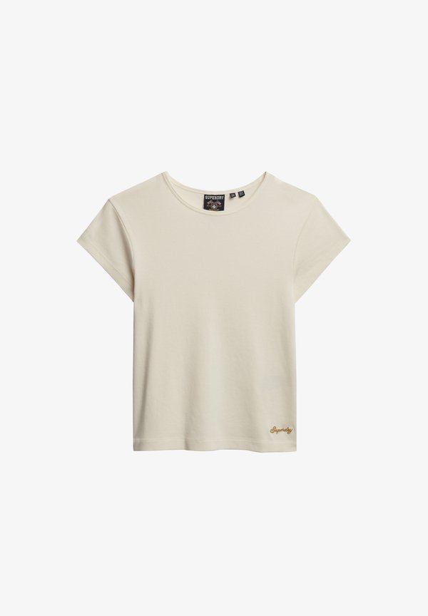Superdry & Co SUPERDRY - Basic T-shirt - desert bone off white
