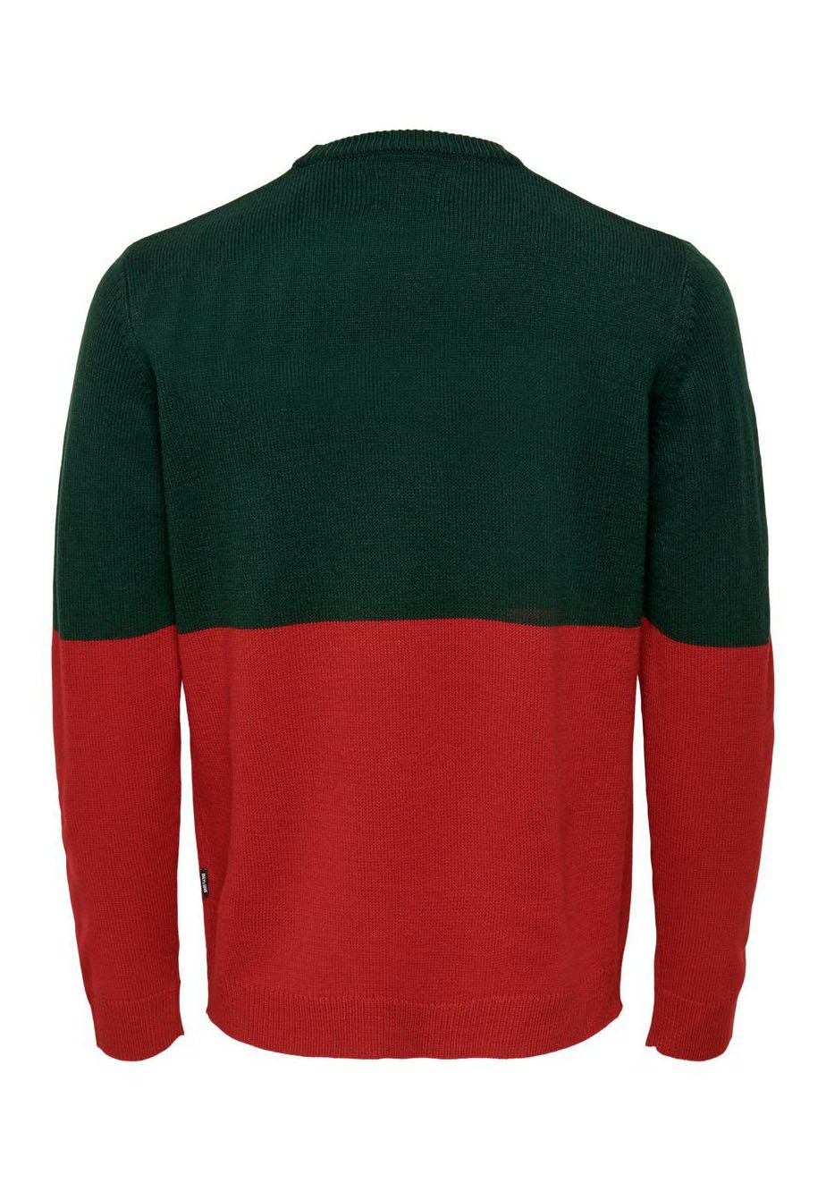 Only & Sons ONSXMAS REG BLOCK CREW UNISEX