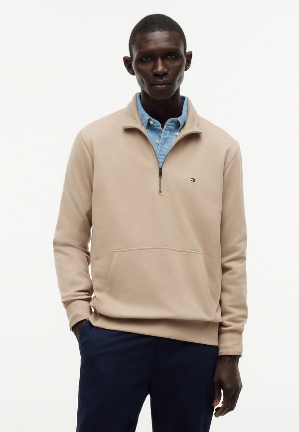 Tommy Hilfiger ESSENTIAL ZIP CORE - Sweatshirt - batique khaki
