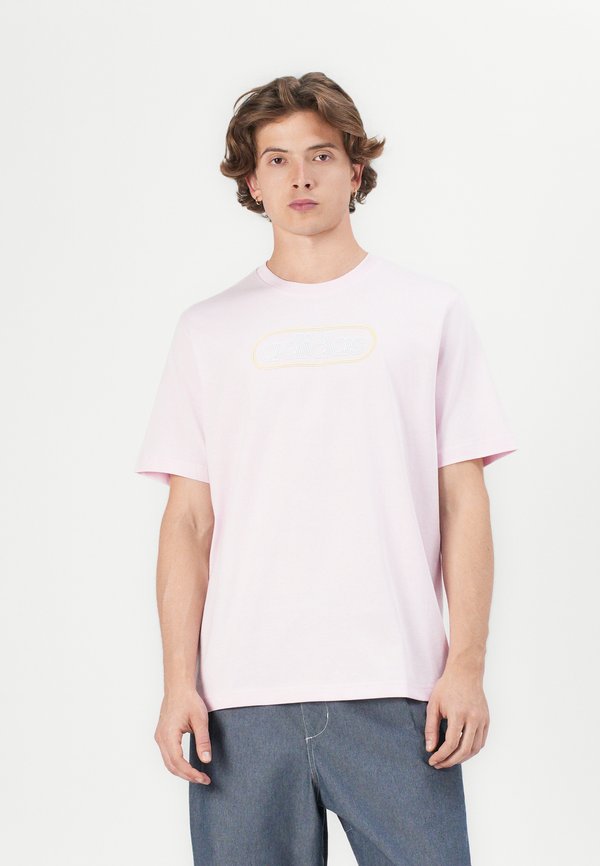 adidas Originals LINE LOGO UNISEX - Print T-shirt - clear pink