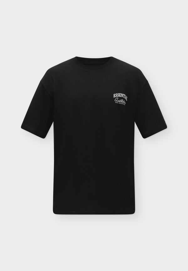 Jack & Jones JJEORGANIC RELAXED STUDIO TEE - Print T-shirt - black