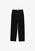 TOM TAILOR STRAIGHT - Trousers - deep black