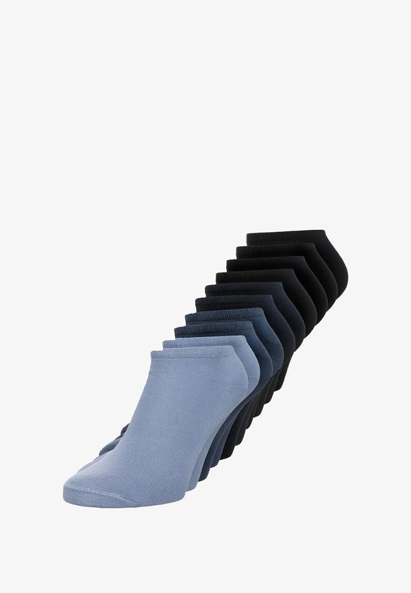 s.Oliver 10 PACK SNEAKER - Socks - navy/dark blue/jeans/stone
