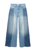 PULL&BEAR WIDE-LEG PATCHWORK