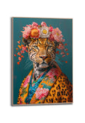 Orange Wallz FLORAL FASHION LEOPARD
