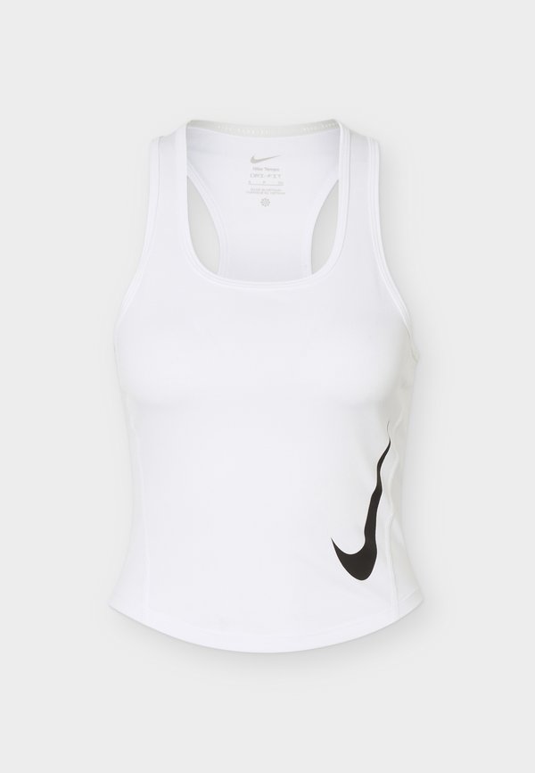 Nike Performance TEMPO RUN TANK - Top - white/black