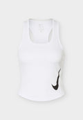 Nike Performance TEMPO RUN TANK - Top - white/black