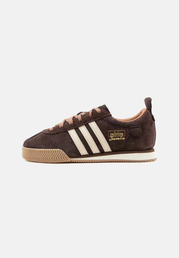 adidas Originals SAMBA 62 SUPER UNISEX - Trainers - aurora coffee/crystal linen