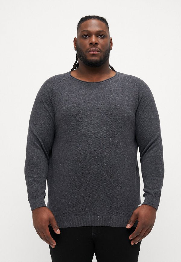 Jack & Jones Jumper - dark grey melange