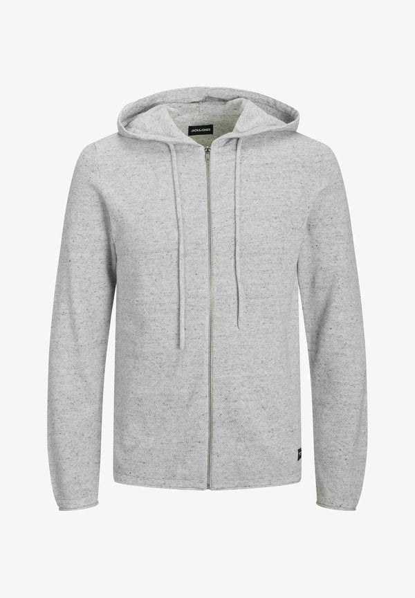 Jack & Jones WARMER BASIC FULL ZIP  - Zip-up sweatshirt - grau