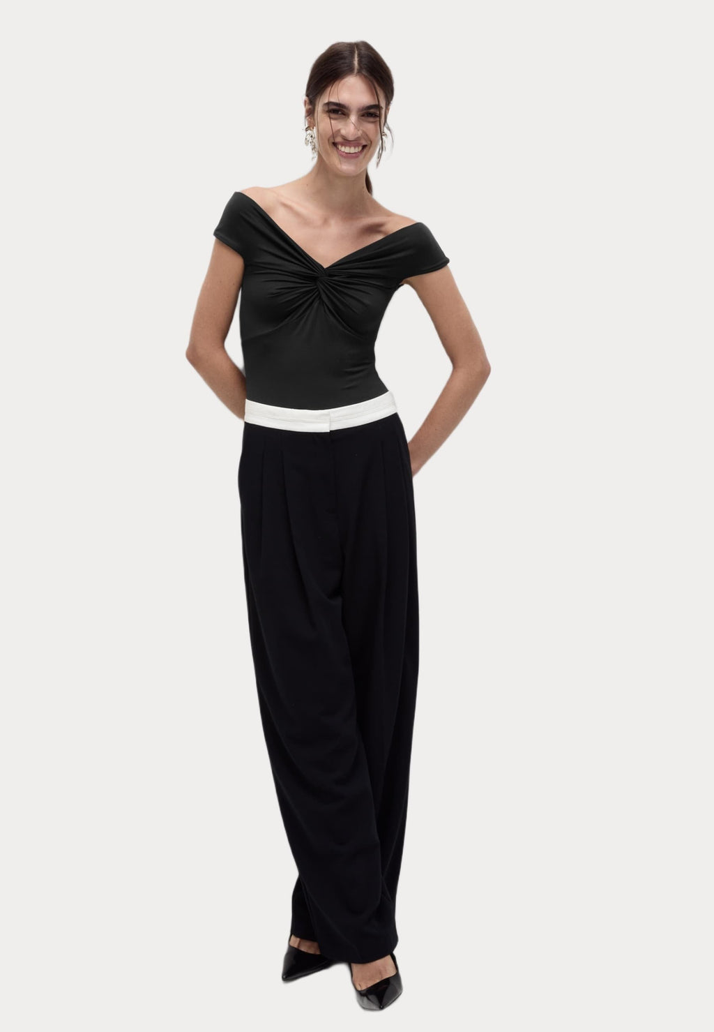 Marks & Spencer Knot Front Off Shoulder