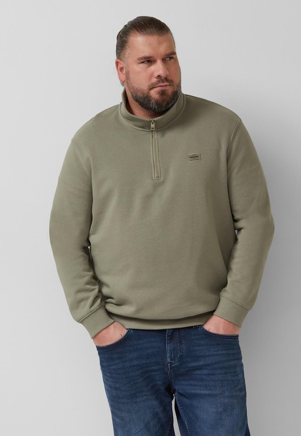 s.Oliver Sweatshirt - olivgrün