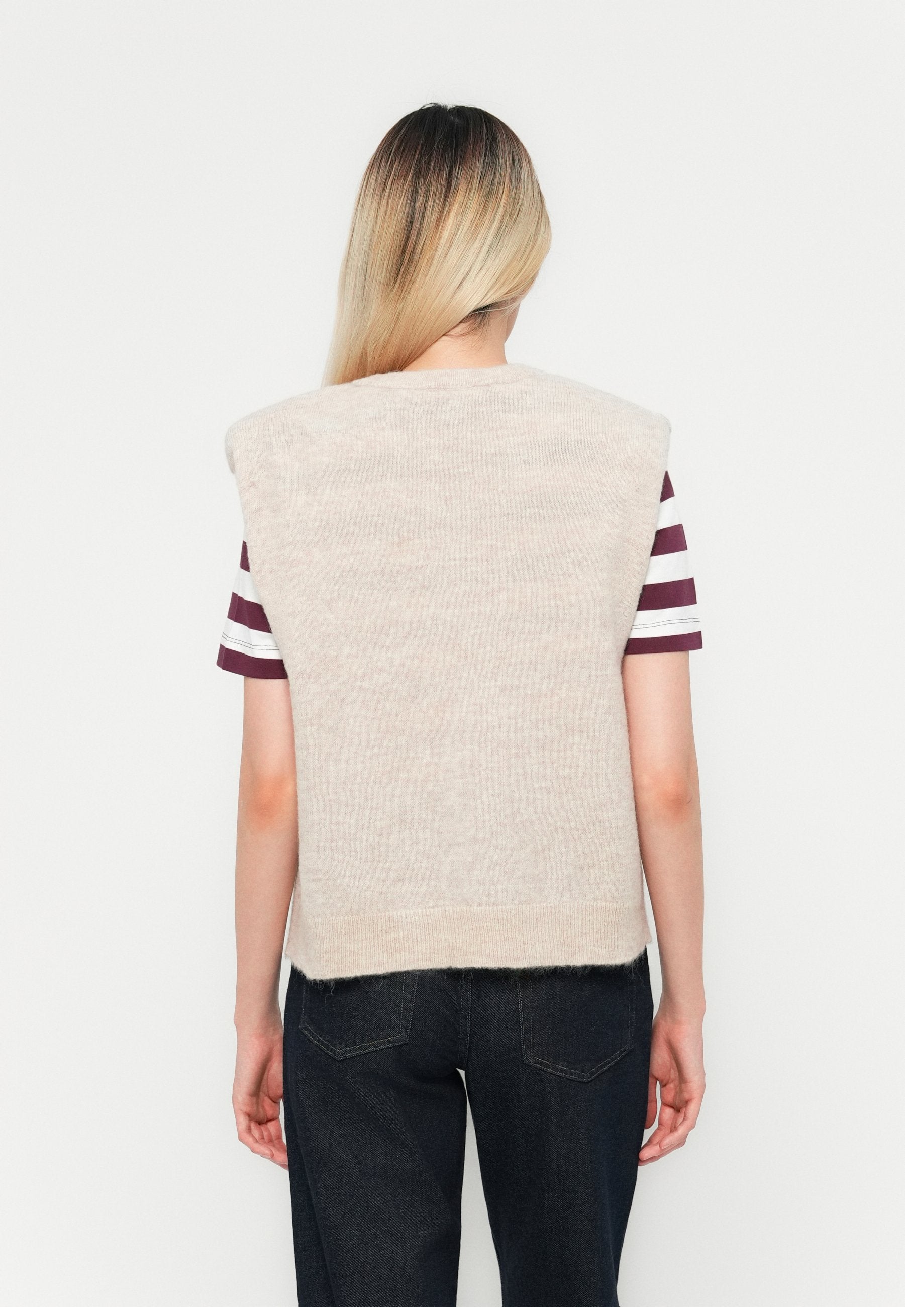 Selected Knitted wool blend