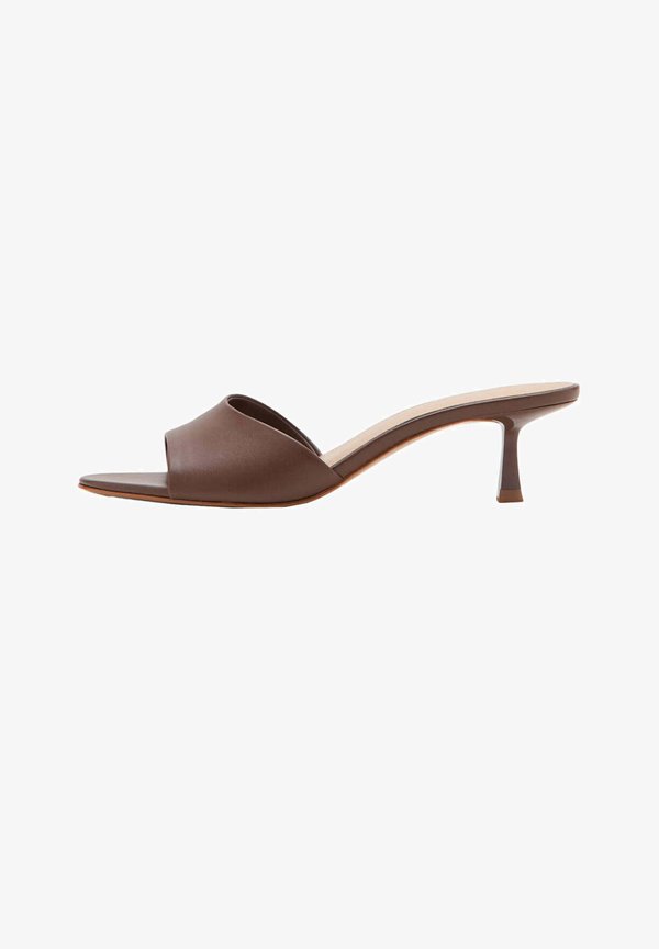 Mango ADULT - Heeled mules - dark brown