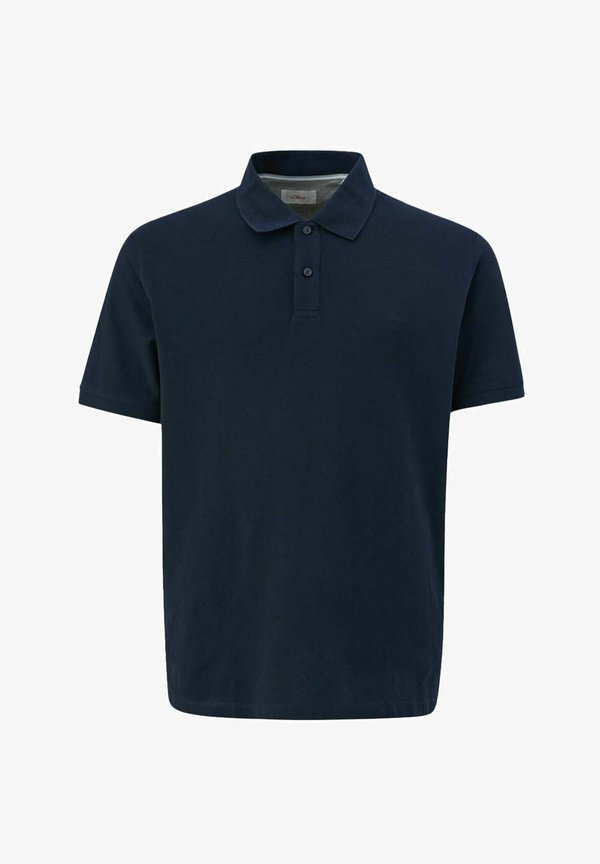 s.Oliver BASIC KNOPFLEISTE KRAGEN STÜCK - Polo shirt - navy